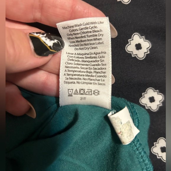 💰2/$10 Wonder nation kids green t-shirt- size xxl - Picture 5 of 6